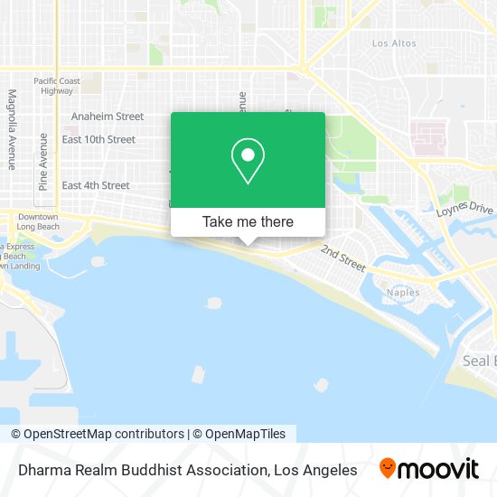 Mapa de Dharma Realm Buddhist Association