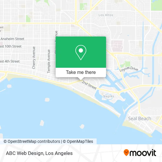 ABC Web Design map