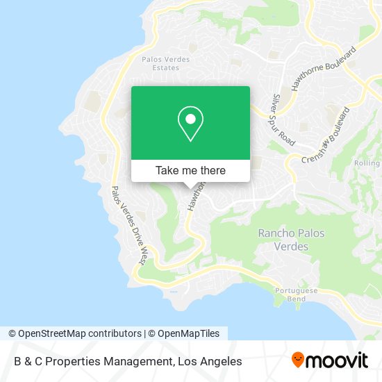 Mapa de B & C Properties Management