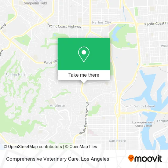 Comprehensive Veterinary Care map