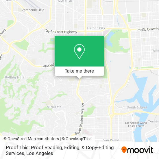 Proof This: Proof Reading, Editing, & Copy-Editing Services map
