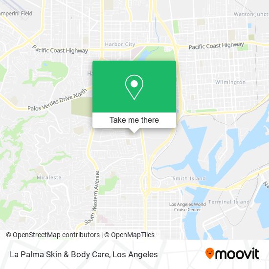 La Palma Skin & Body Care map