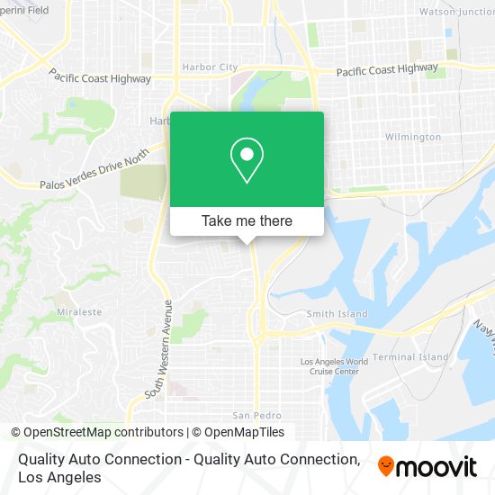 Mapa de Quality Auto Connection - Quality Auto Connection