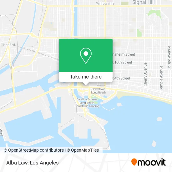 Alba Law map