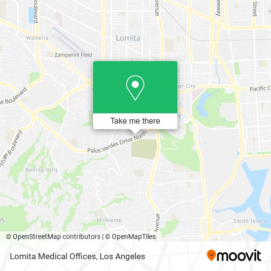 Mapa de Lomita Medical Offices