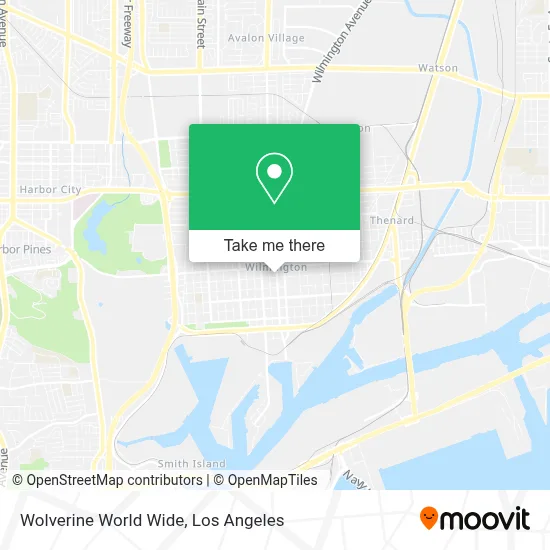Wolverine World Wide map