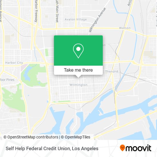 Mapa de Self Help Federal Credit Union