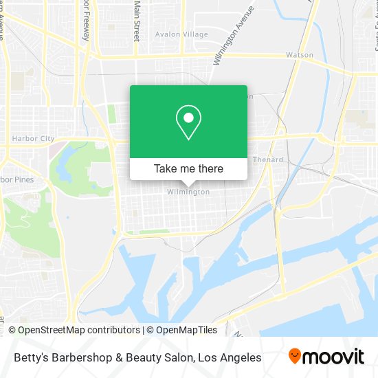 Betty's Barbershop & Beauty Salon map