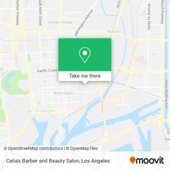 Celia's Barber and Beauty Salon map