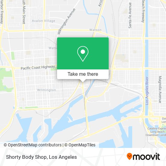 Mapa de Shorty Body Shop