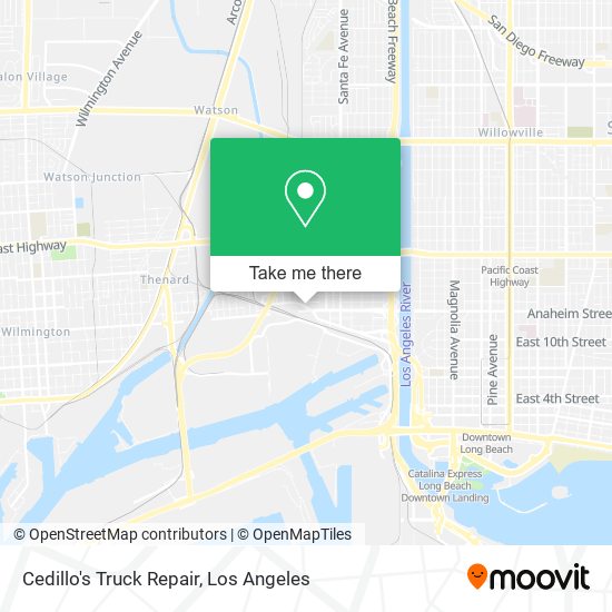 Mapa de Cedillo's Truck Repair