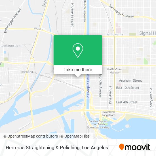 Mapa de Herrera's Straightening & Polishing
