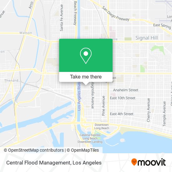 Mapa de Central Flood Management