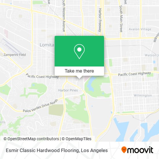 Esmir Classic Hardwood Flooring map