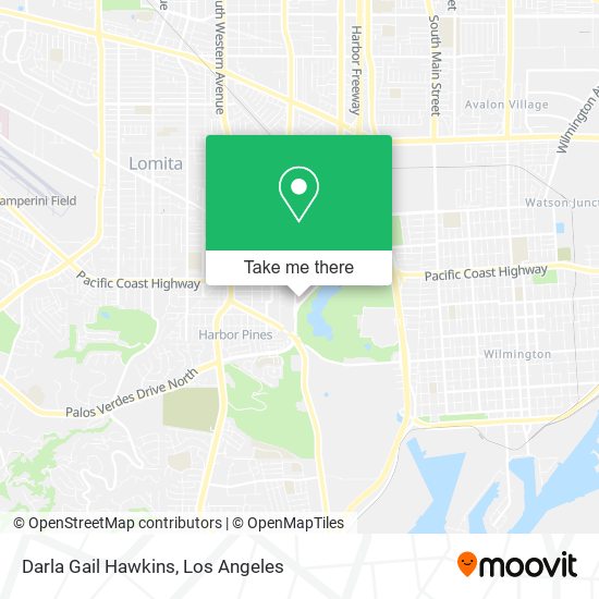 Darla Gail Hawkins map