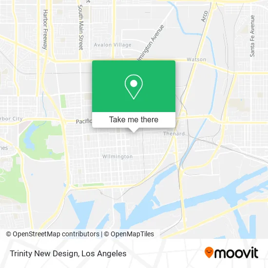 Trinity New Design map