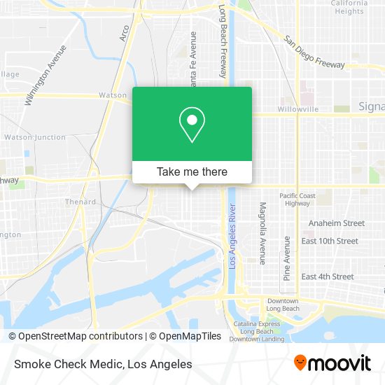 Mapa de Smoke Check Medic