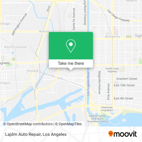 Lajdm Auto Repair map