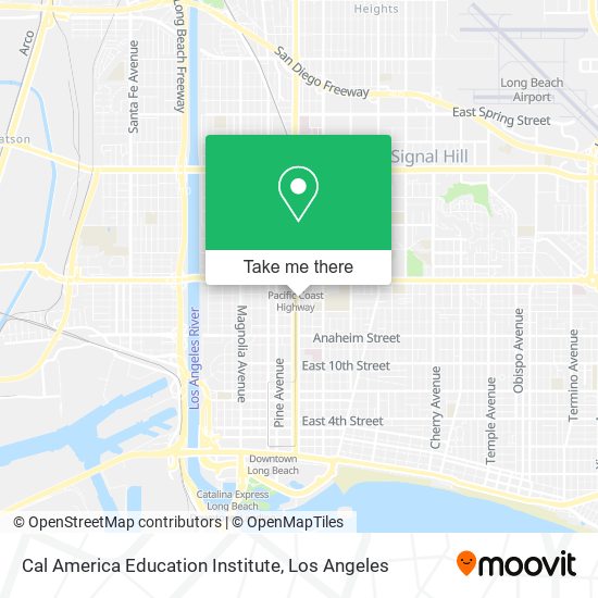 Mapa de Cal America Education Institute