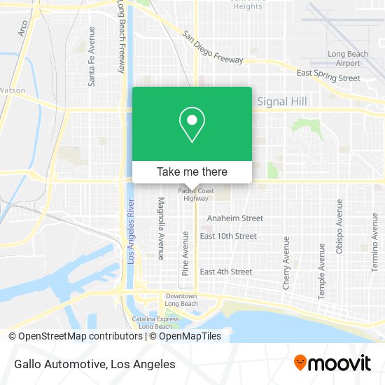 Gallo Automotive map