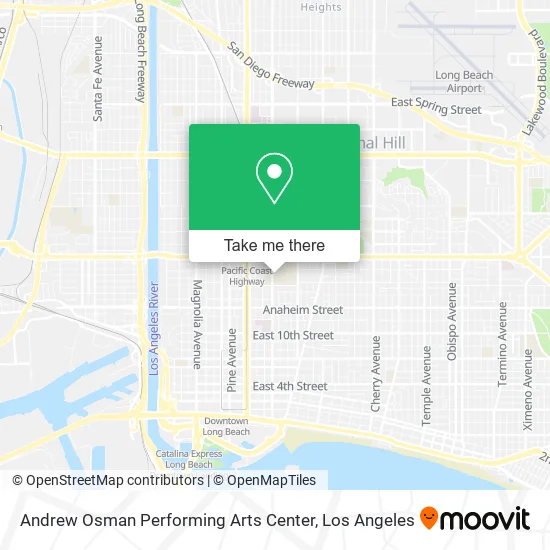 Andrew Osman Performing Arts Center map