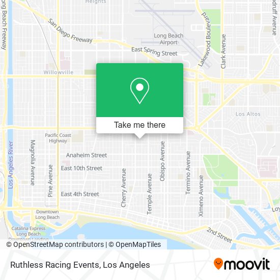 Ruthless Racing Events map