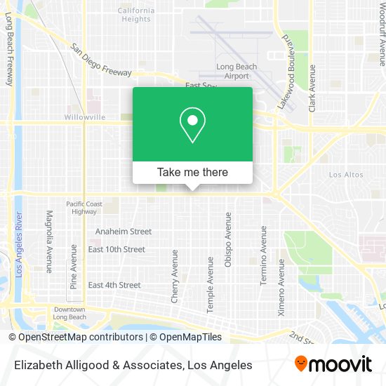 Elizabeth Alligood & Associates map