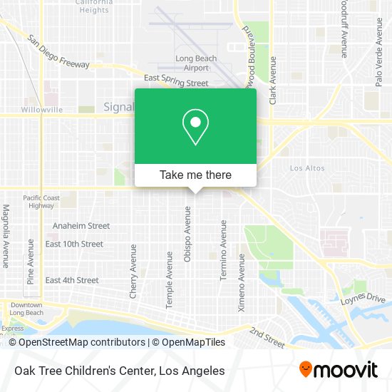 Oak Tree Children's Center map