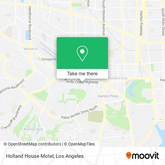 Mapa de Holland House Motel