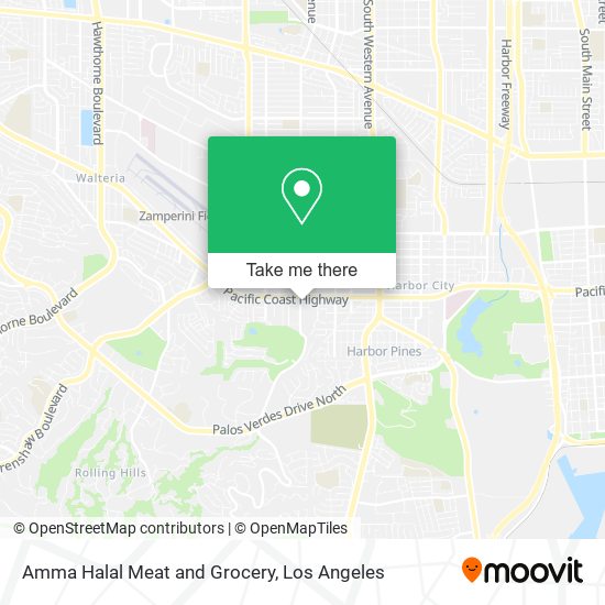 Mapa de Amma Halal Meat and Grocery