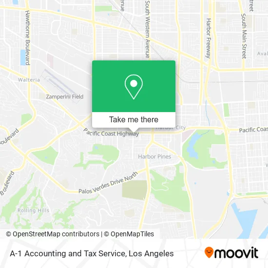 Mapa de A-1 Accounting and Tax Service
