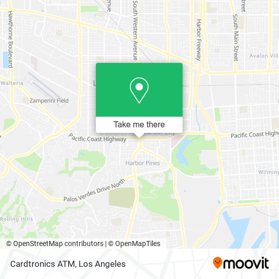 Mapa de Cardtronics ATM