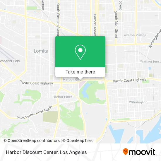 Harbor Discount Center map