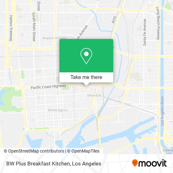 BW Plus Breakfast Kitchen map