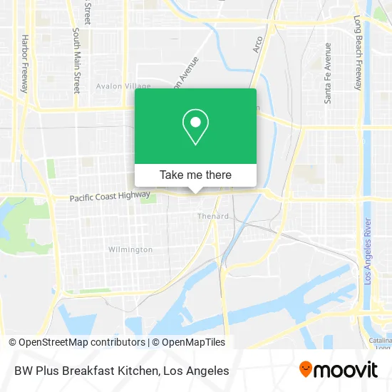 BW Plus Breakfast Kitchen map