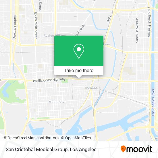 Mapa de San Cristobal Medical Group
