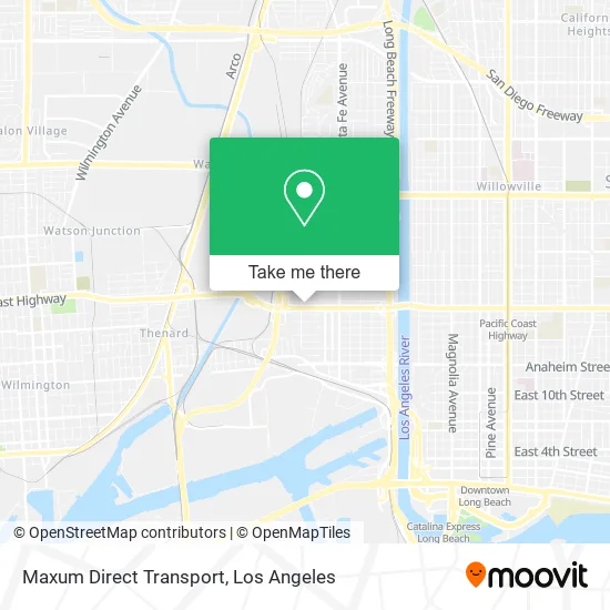 Mapa de Maxum Direct Transport