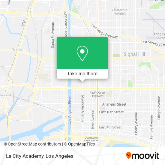 Mapa de La City Academy