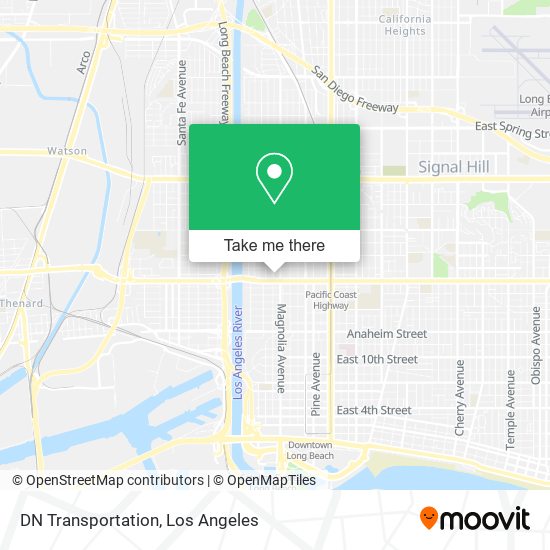 DN Transportation map
