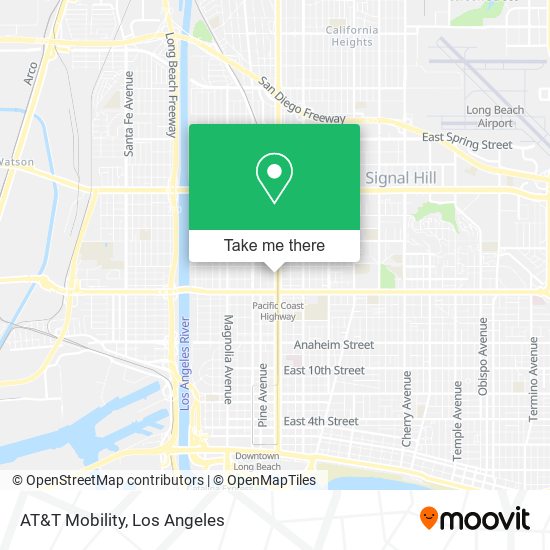 AT&T Mobility map