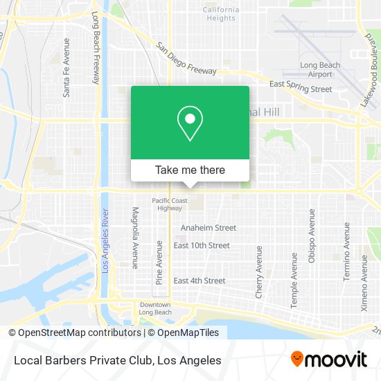 Mapa de Local Barbers Private Club