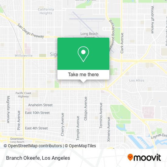 Mapa de Branch Okeefe