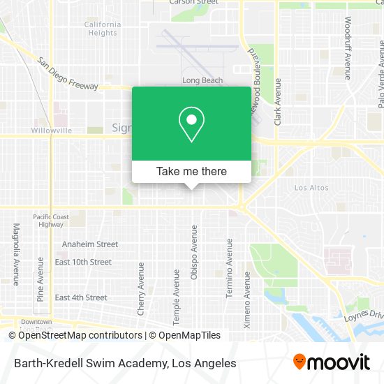 Mapa de Barth-Kredell Swim Academy