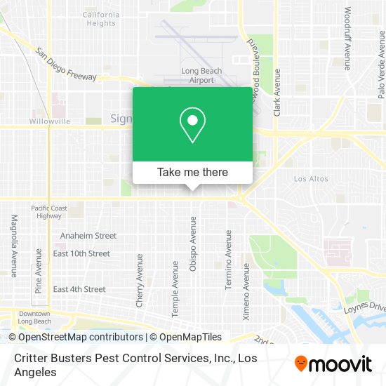 Mapa de Critter Busters Pest Control Services, Inc.