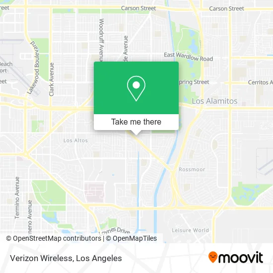 Verizon Wireless map