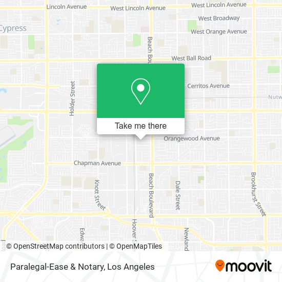 Paralegal-Ease & Notary map