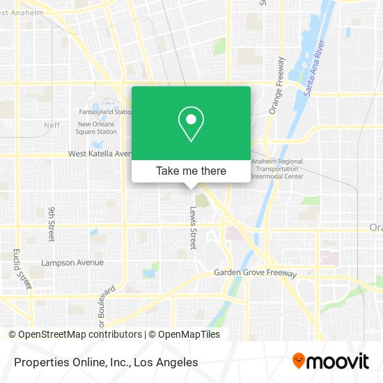 Mapa de Properties Online, Inc.