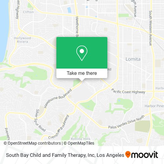 South Bay Child and Family Therapy, Inc map