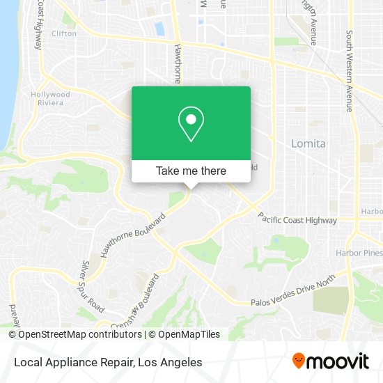 Mapa de Local Appliance Repair