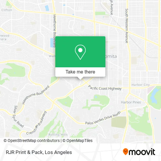 Mapa de RJR Print & Pack